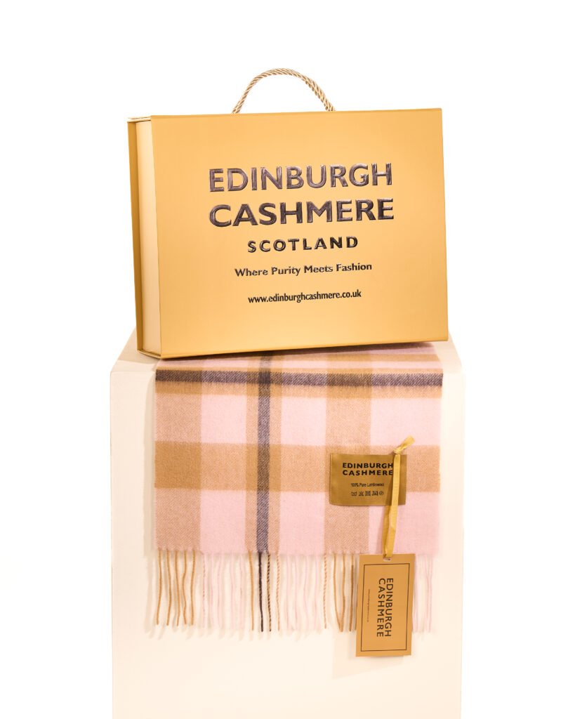 Edinburgh Cashmere DC Scott Cashmere Scarf travel Europe spring