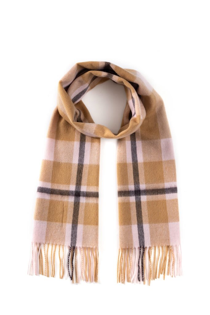 DC Scott check scarf
