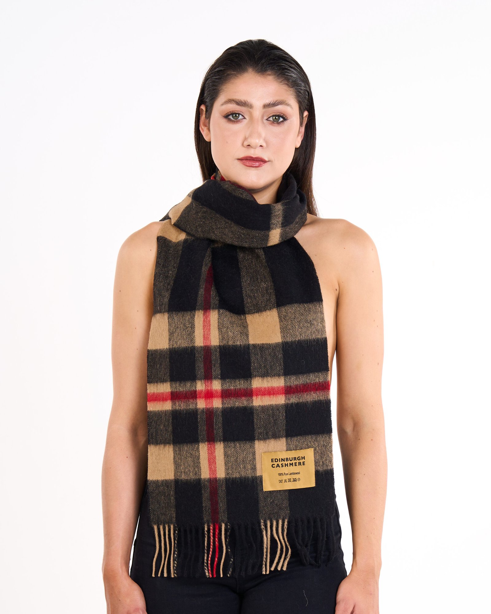 Edinburgh Cashmere DC Scott Cashmere Scarf gift box